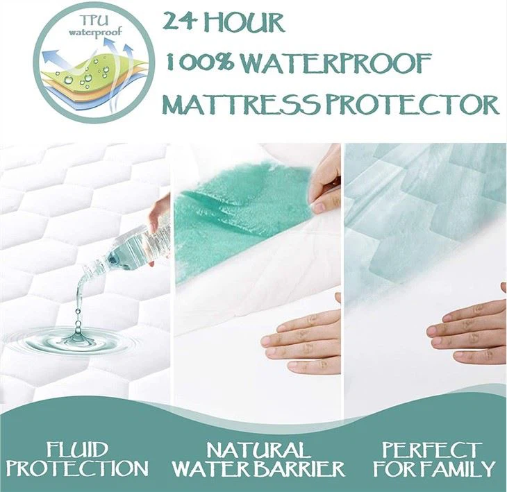 Quilted Waterproof Mattress Pad