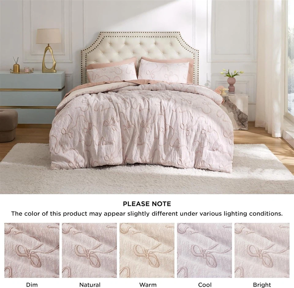 3D Puffy Jacquard Comforter Set high quality